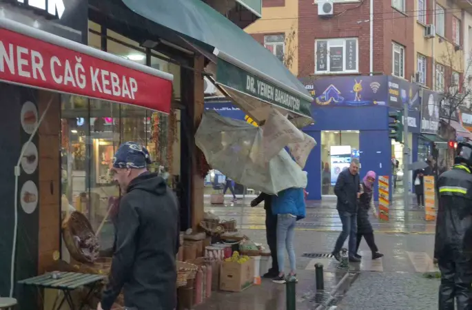 Eskişehir’de şiddetli fırtına ve yağış
