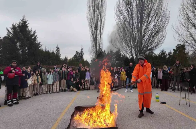 ESOGÜ’den ilkokullara uygulamalı afet bilinci eğitimi
