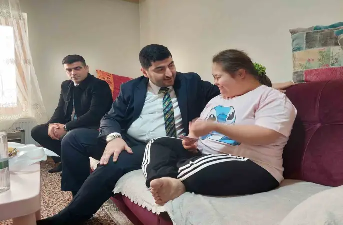 Etimesgut’ta down sendromlu bireyler unutulmadı
