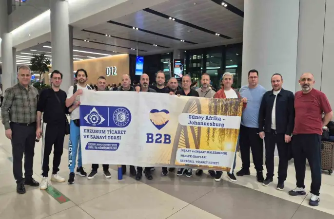 ETSO’nun Güney Afrika temasları başladı: İnşaat ve yapı sektörü Johannesburg’da
