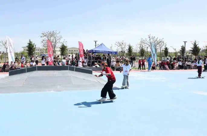 Eyyübiye’de kaykay turnuvası
