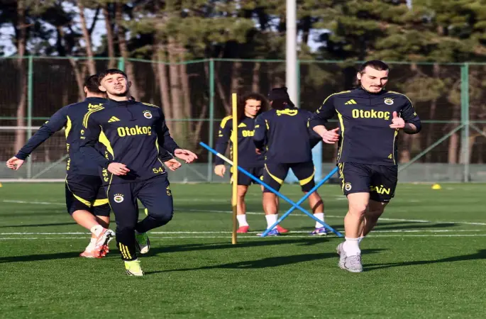 Fenerbahçe, Gaziantep FK maçı hazırlıklarını tamamladı
