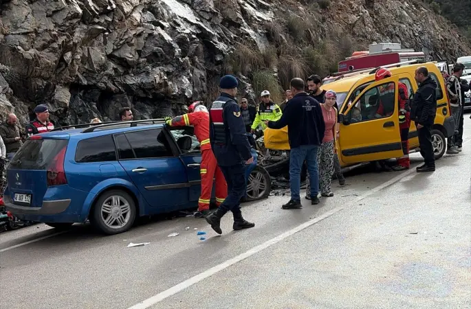 Fethiye’de trafik kazası: 7 yaralı
