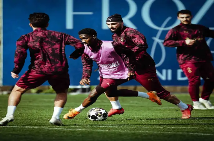 Galatasaray, Juventus maçı hazırlıklarına başladı
