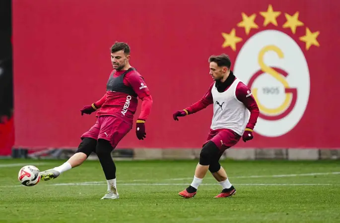 Galatasaray, Trabzonspor maçı hazırlıklarına devam etti
