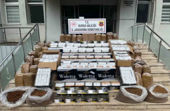 Gemlik’te kaçak sigara operasyonu: 2 kişi tutuklandı
