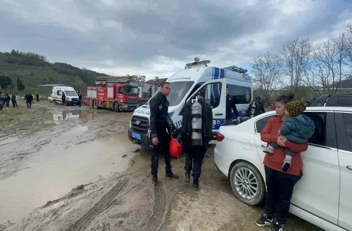 Geriye sadece oyuncağı kaldı
