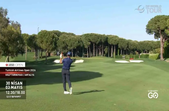 Golfün yıldızları Antalya’da
