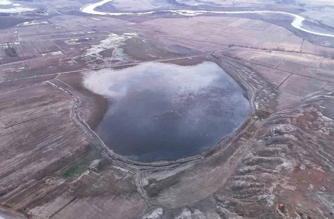 Göller doldu taştı, tarım arazileri göle döndü
