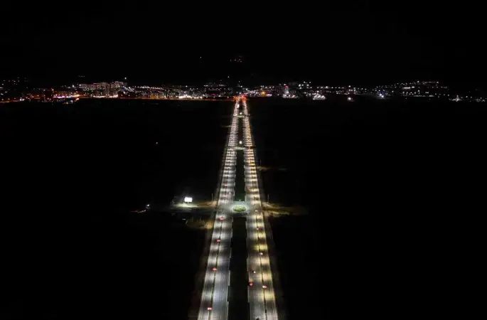 Görüntüsü ile havalimanını andırıyor, görenlerin dikkatini çekiyor
