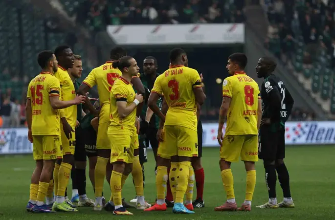 Göztepe’den hakem tepkisi
