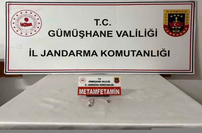 Gümüşhane’de uyuşturucu operasyonlarında iki şüpheli yakalandı
