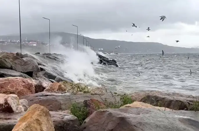 Güney Marmara için kuvvetli yağış uyarısı
