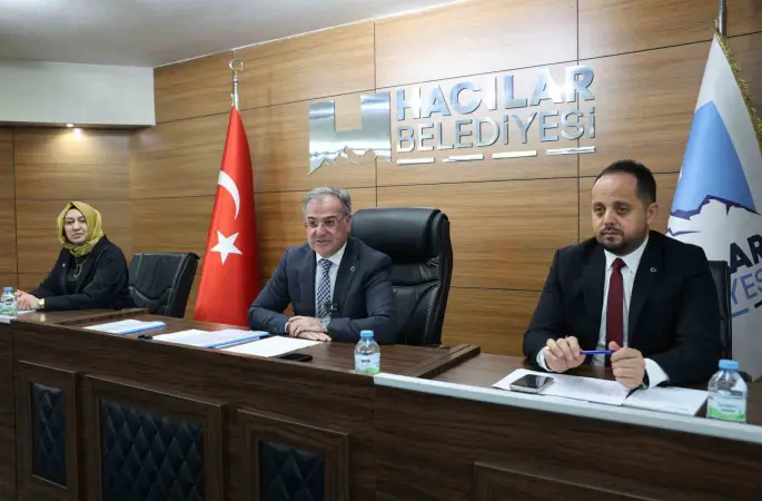 Hacılar’da bir yıllık çalışmalar masaya yatırıldı
