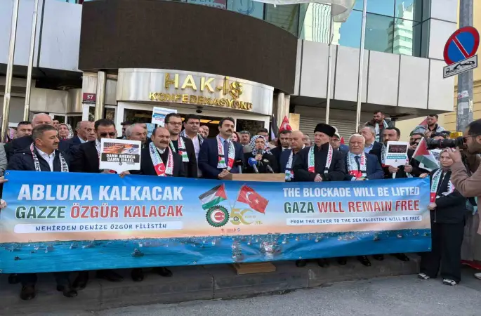 HAK-İŞ Genel Sekreter Yardımcısı Zengin, Gazze için SUMUD misyonuna katılıyor
