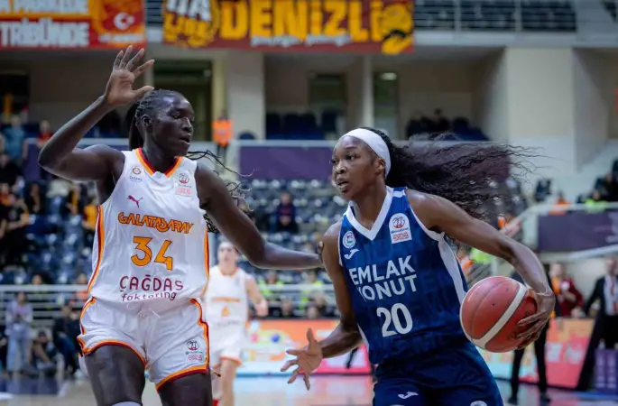 Halkbank Kadınlar Türkiye Kupası: Galatasaray: 66 - Emlak Konut: 64
