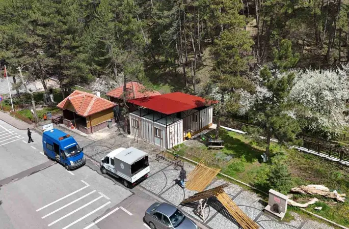 Harabeye dönen Soğuksu Milli Parkı’nda eksikliklerin giderilmesi için çalışmalar sürüyor
