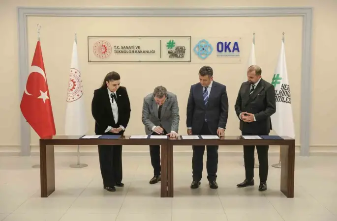 HASDÖV’de imzalar atıldı: Yılda 800 bin parça tıbbi alet üretecek
