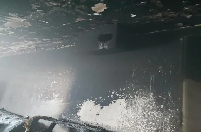 Hasköy’de ev yangını
