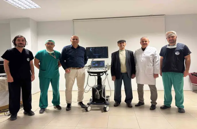 Hayırseverden MEAH’a Dijital Renkli Doppler Ultrasonografi cihazı bağışı

