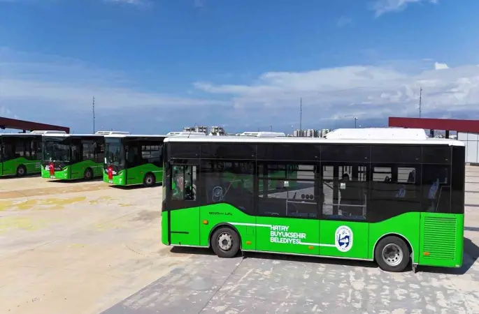 HBB’den İskenderun’a 8 yeni otobüs
