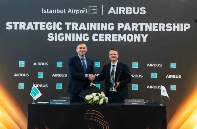 İGA İstanbul Havalimanı ve Airbus eğitim ortağı oldu
