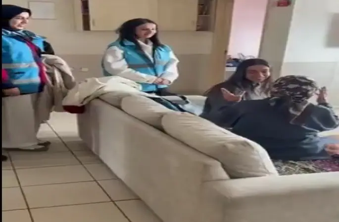 İlmek ilmek sevgi: Gençlerden yaşlılara yürek ısıtan hediye
