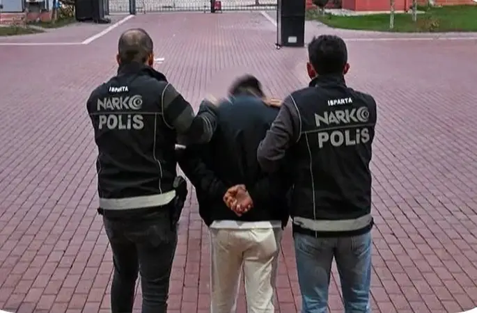 Isparta’da 12 yıl 6 ay hapis cezası bulunan şahıs yakalandı
