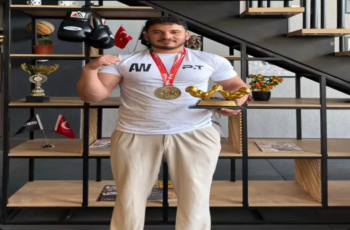 Ispartalı sporcu Umut Yılmaz Türkiye şampiyonu oldu
