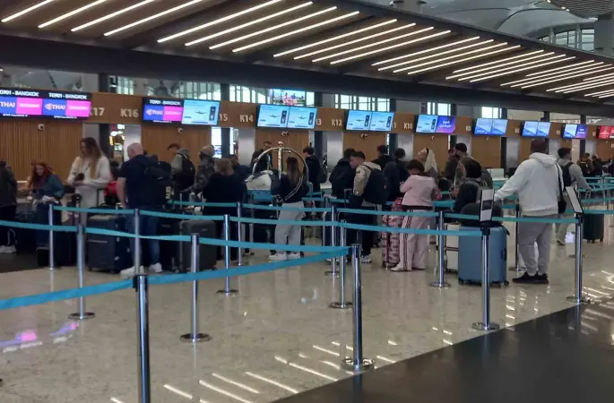 İstanbul Havalimanı’nda Ramazan Bayramı yoğunluğu
