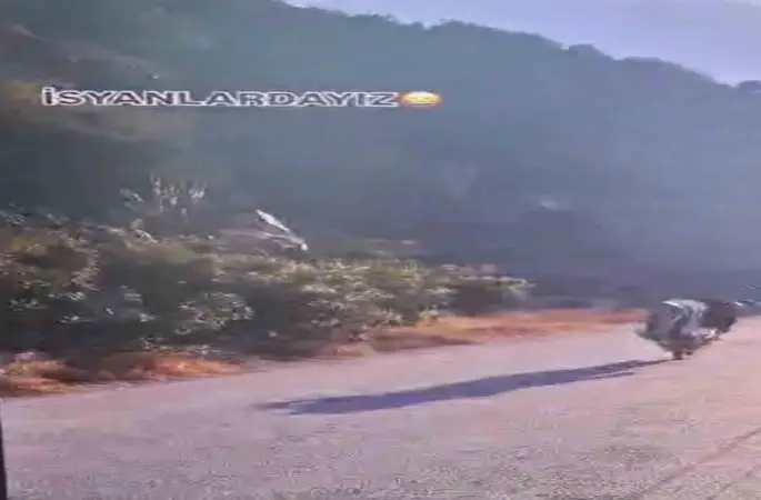 ‘İsyanlardayız’ yazılı video paylaşımları yapan motosikletliye ceza uygulandı
