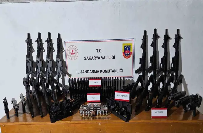 Jandarmadan ruhsatsız silah operasyonu: 221 bin TL ceza
