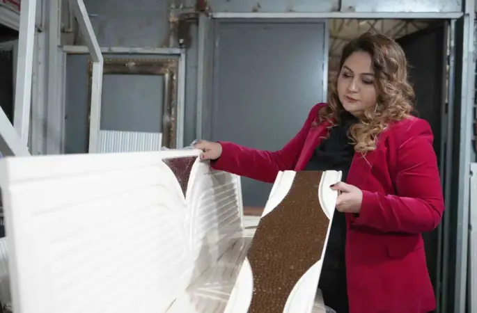 ’Kadın işi değil’ diyenlere inat önce patron, sonra başkan oldu
