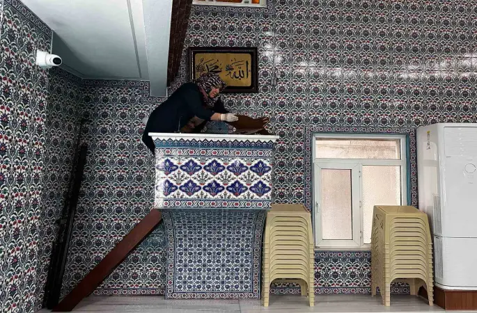 Kağıthane’de ibadethaneler Ramazan’a hazır
