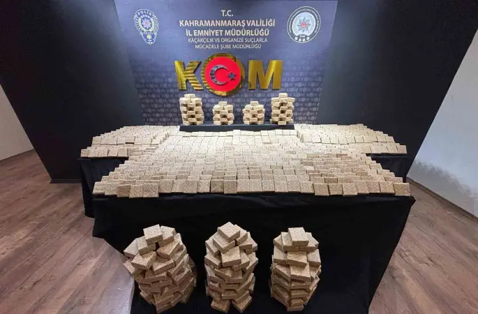 Kahramanmaraş’ta narkotik ve kaçakçılık operasyonu

