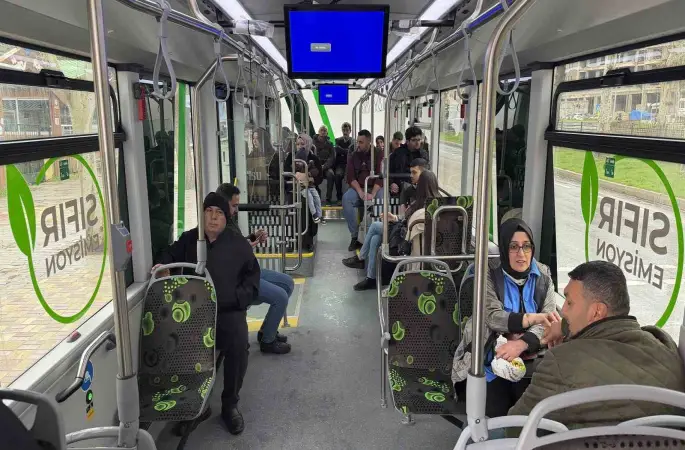 Kahramanmaraş’ta Ramazan Bayramı’nda ücretsiz ulaşım hizmeti: 3 günde 16 bin 740 biniş
