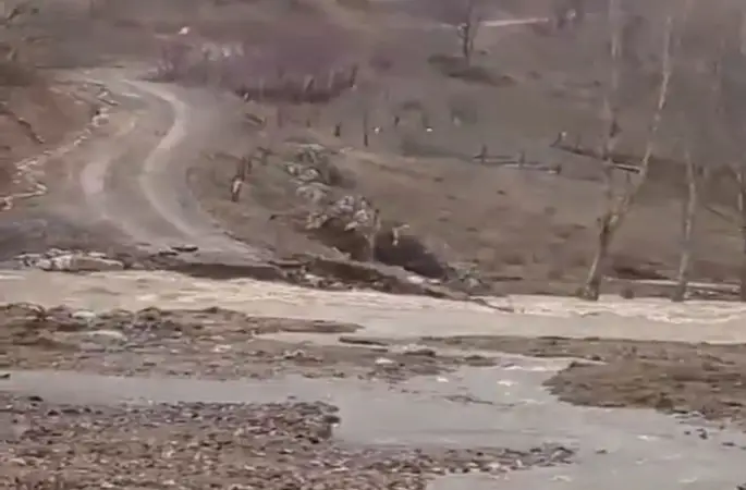 Kahramanmaraş’ta sağanak taşkınlara neden oldu
