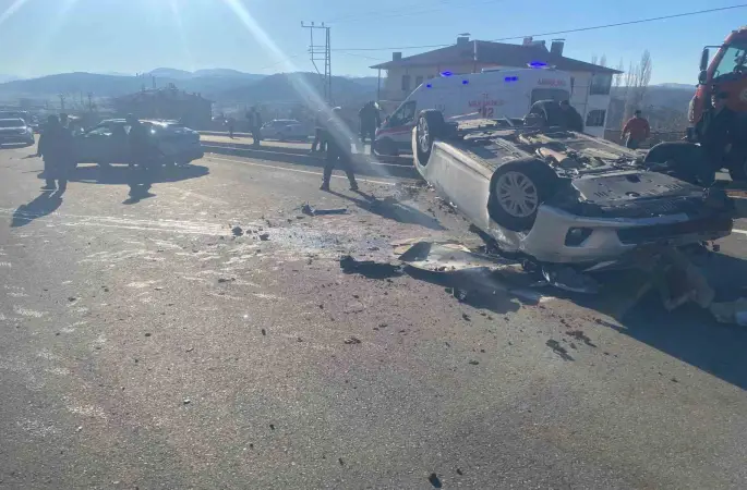 Kahramanmaraş’ta trafik kazası: 2 yaralı
