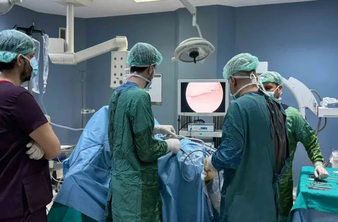Kahta Devlet Hastanesi’nde Artroskopik Menisküs ameliyatı başarıyla gerçekleştirildi
