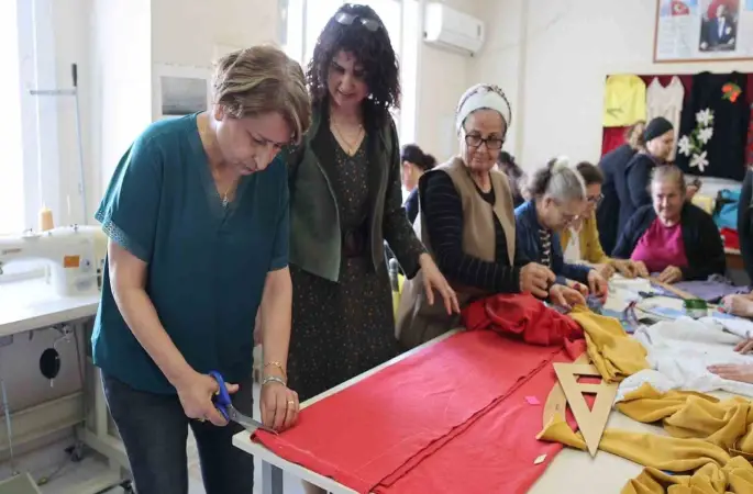 Kansere karşı makine başında mücadele: Kurslar moral oldu
