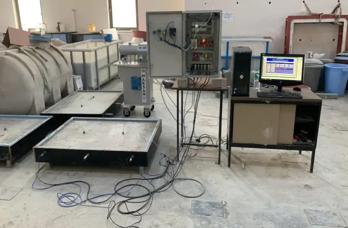 Kar ve buzlanmaya karşı ısınabilen beton
