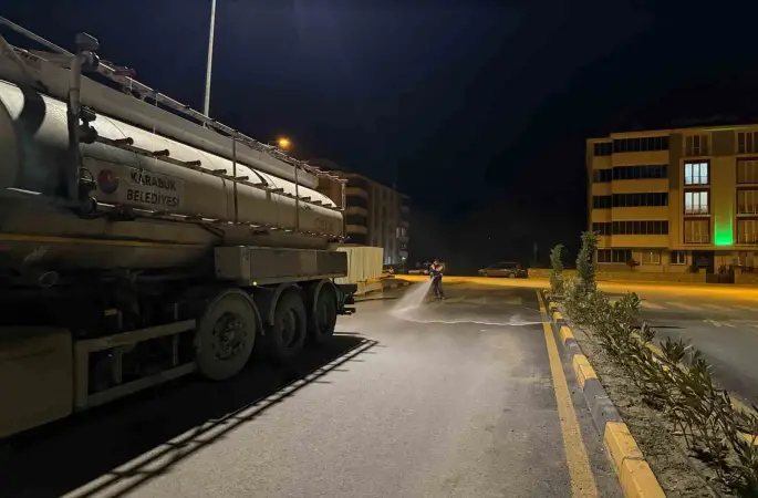 Karabük’te kapsamlı temizlik çalışmaları sürüyor
