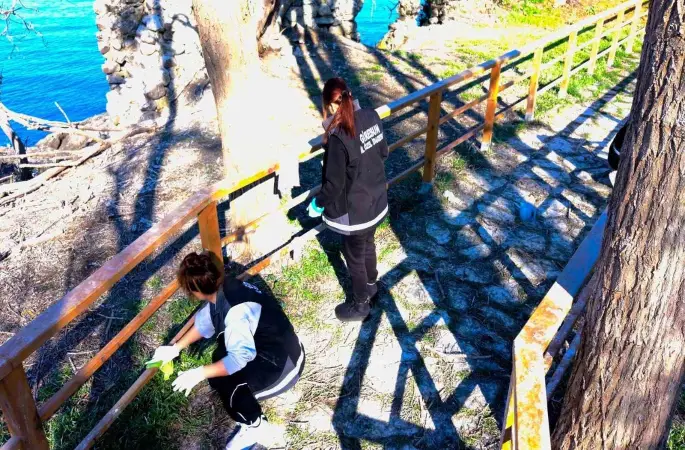 Karadeniz’in yaşanabilir tek adası olan Giresun Adasında kapsamlı temizlik yapıldı
