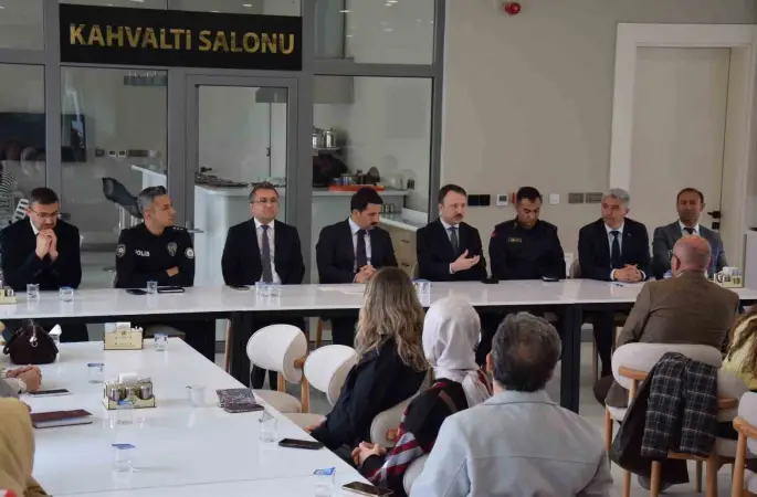 Karapınar’da eğitimde güvenlik ve rehberlik ele alındı
