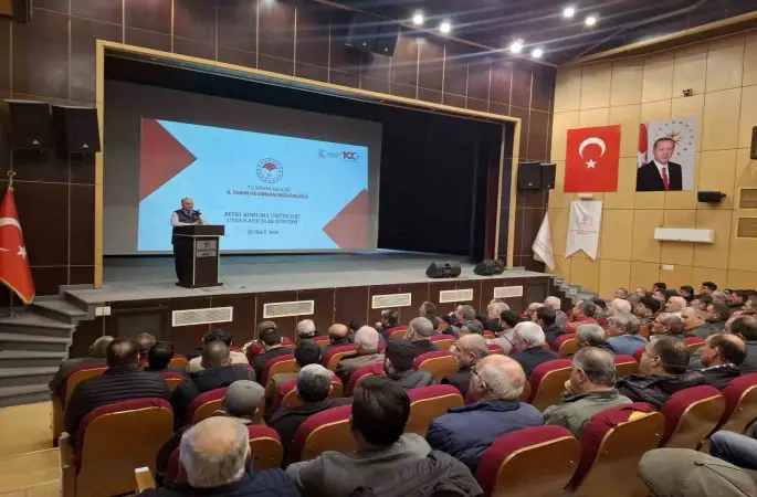 Karapınar’da üreticilere "Zirai İlaç Uygulama Belgesi" eğitimi
