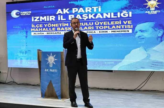 Kasapoğlu: "İzmir, mecliste daha fazla AK Partili milletvekili ile temsil edilmeli"
