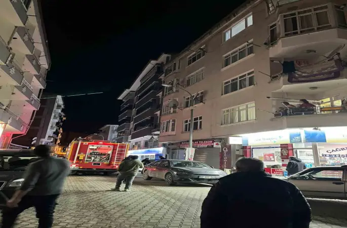 Kastamonu’da korkutan çatı yangını
