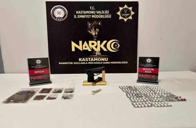 Kastamonu’da uyuşturucu operasyonda 6 şüpheli gözaltına alındı
