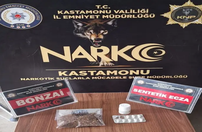 Kastamonu’da uyuşturucu operasyonu
