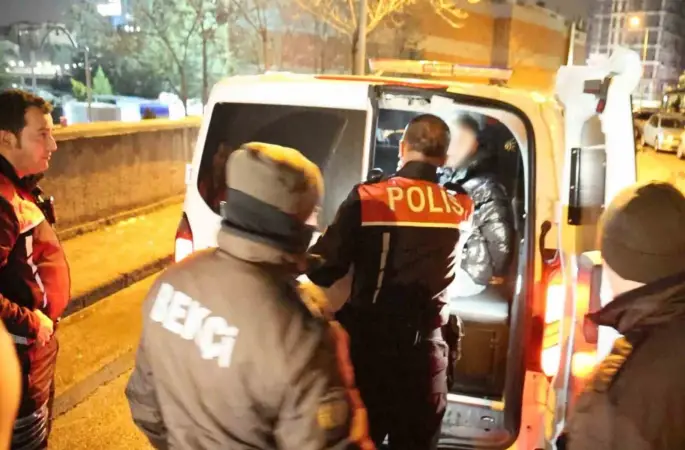 Kavga edip kaçtılar, polisin kovalamacasıyla yakalandılar

